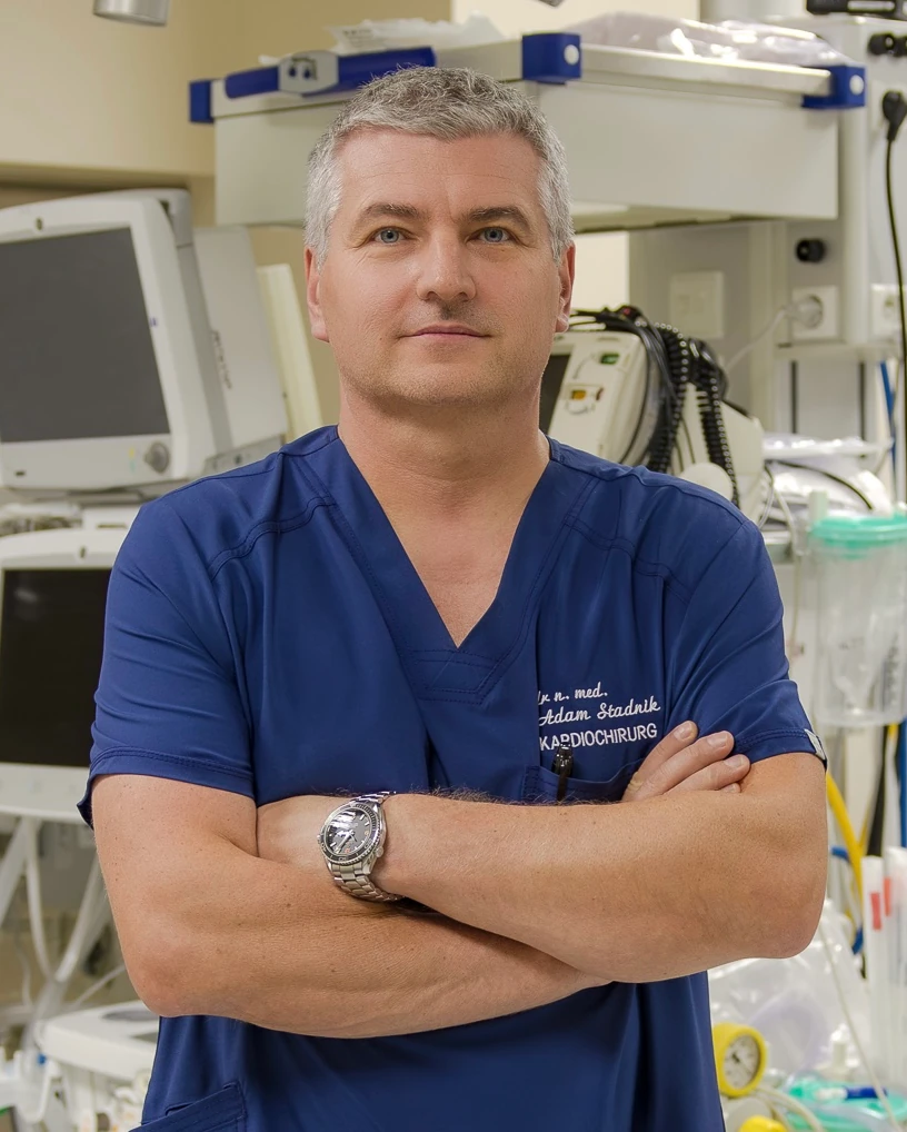 Dr n. med. Adam Stadnik - specjalista kardiochirurg